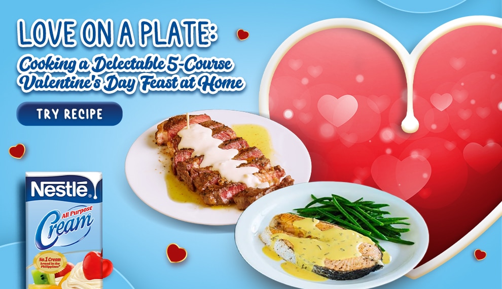 Love On a Plate: Cooking a Delectable 5-Course Valentine's Day Feast at Home