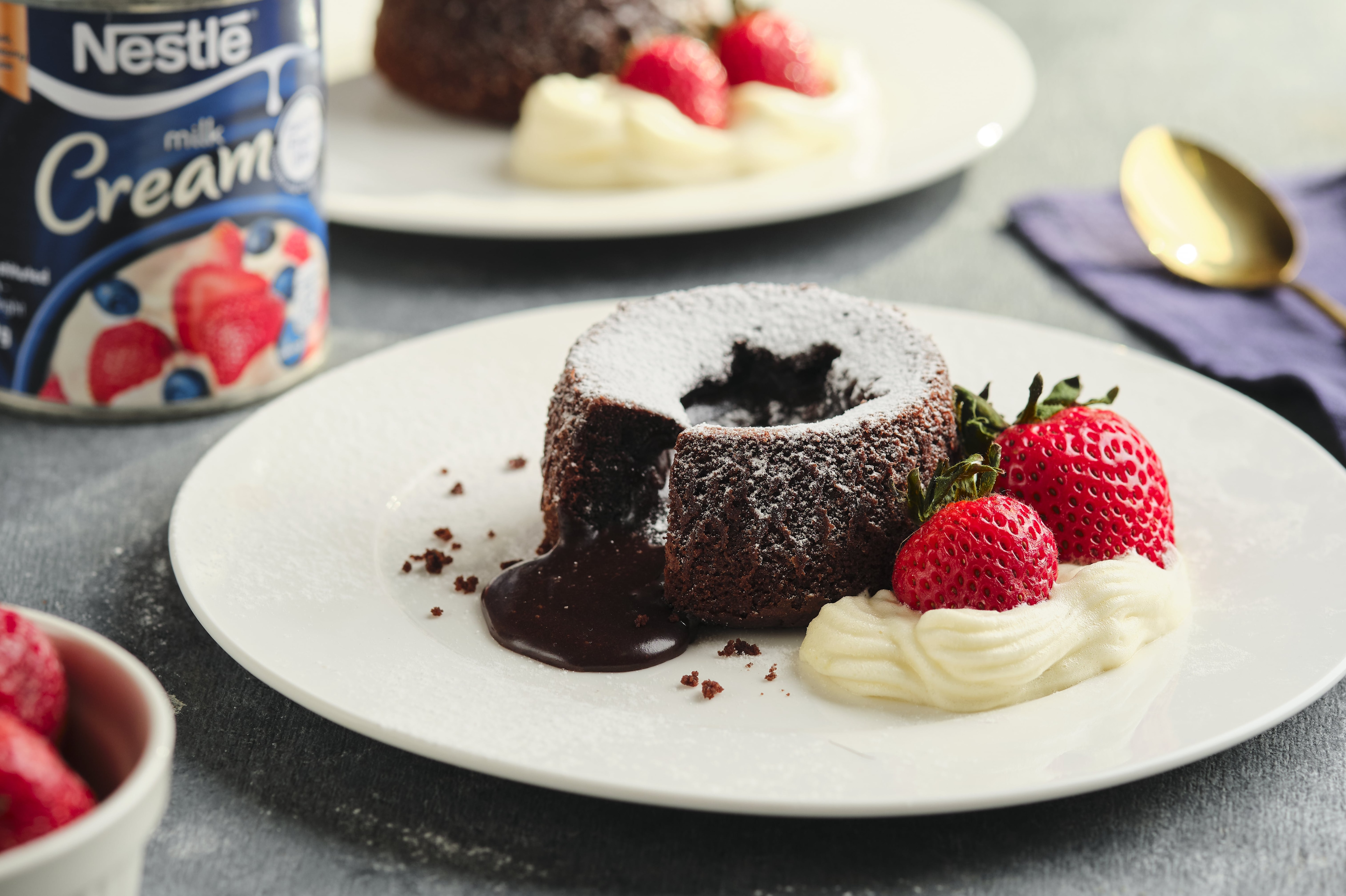 Milky Choco Lava Cake