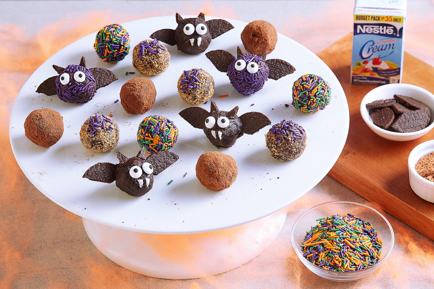 Halloween Chocolate Truffles