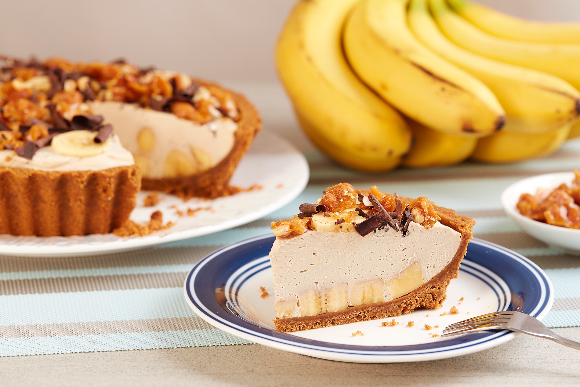 Creamy Banoffee Pie made with NESCAFÉ Brown