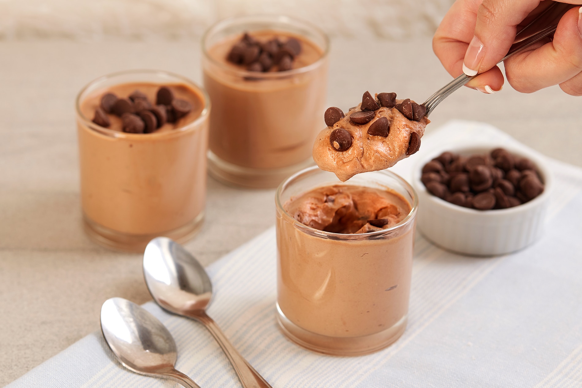 Creamy Mocha Mousse made with NESCAFÉ Brown