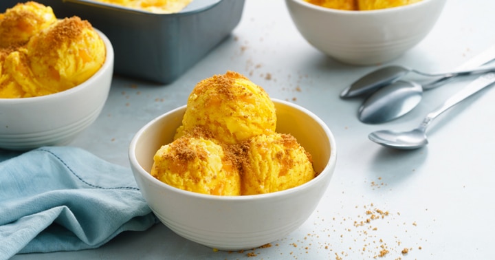 Mango Graham Ice Cream