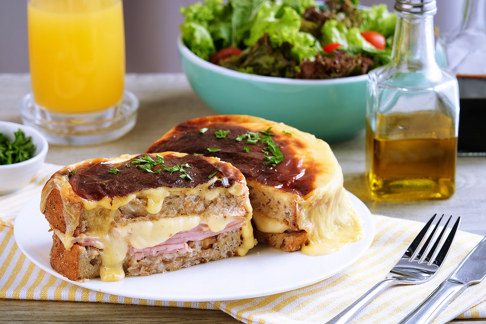 Creamy Croque Monsieur Sandwich Recipe